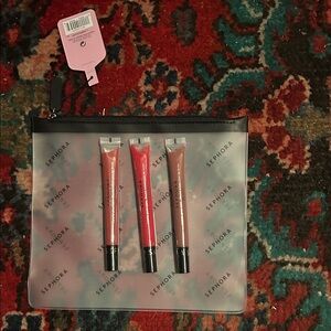 Sephora Lip Gloss Trio in Red and Pink